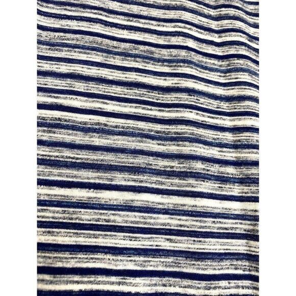 LuLaRoe Maurine Blue White‎ Stripe Dress *Altered* XXS - Picture 4 of 6